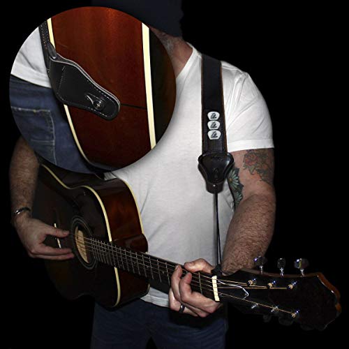 iGadgitz Xtra U6989 – Sangle Guitare Acoustique Sangle Guitare Classique Pick Holder Porte Plectre Sangle Guitare… - Les Beatles, Paul McCartney, John Lennon, RIngo Starr, George Harrison iGadgitz Xtra U6989 - Sangle Guitare Acoustique Sangle Guitare Classique Pick Holder Porte Plectre Sangle Guitare… – Image 4