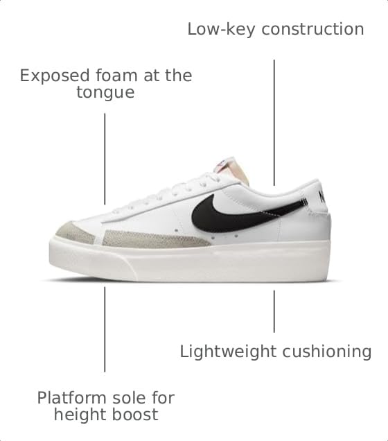 Image of Nike Blazer Low Platform, Women's Trainers, 0
