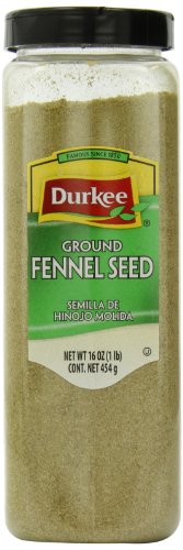 Durkee Fennel Ground Seed, 16-Ounce