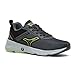 Campus Men's Hurricane D.Gry/BLK Running Shoes - 8UK/India 6G-842