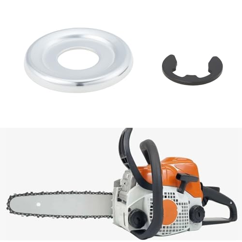 AS Axis Spindleon 4 Paar Kettenradscheiben E-Typ Sicherungsringe 9460-624-0801 0000-958-1022 Kompatibel mit STIHL 044 046 066 MS440 MS460 Kettensägen