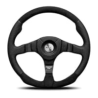 Amazon | MOMO ステアリング (モモ ファイター エボ レザー&ウッド  