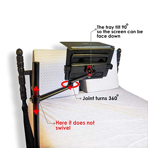 Magichold 3 In 1 360 Degree Rotating Height Adjustable Laptop Tablet Stand For Bed,Floor,Compatible With Ipad Pro 12.9 Inch, Ipad Air, Ipad Mini,Macbook Pro/Air,Ms Surface Pro,Ms Surface Book Stand #TOP2