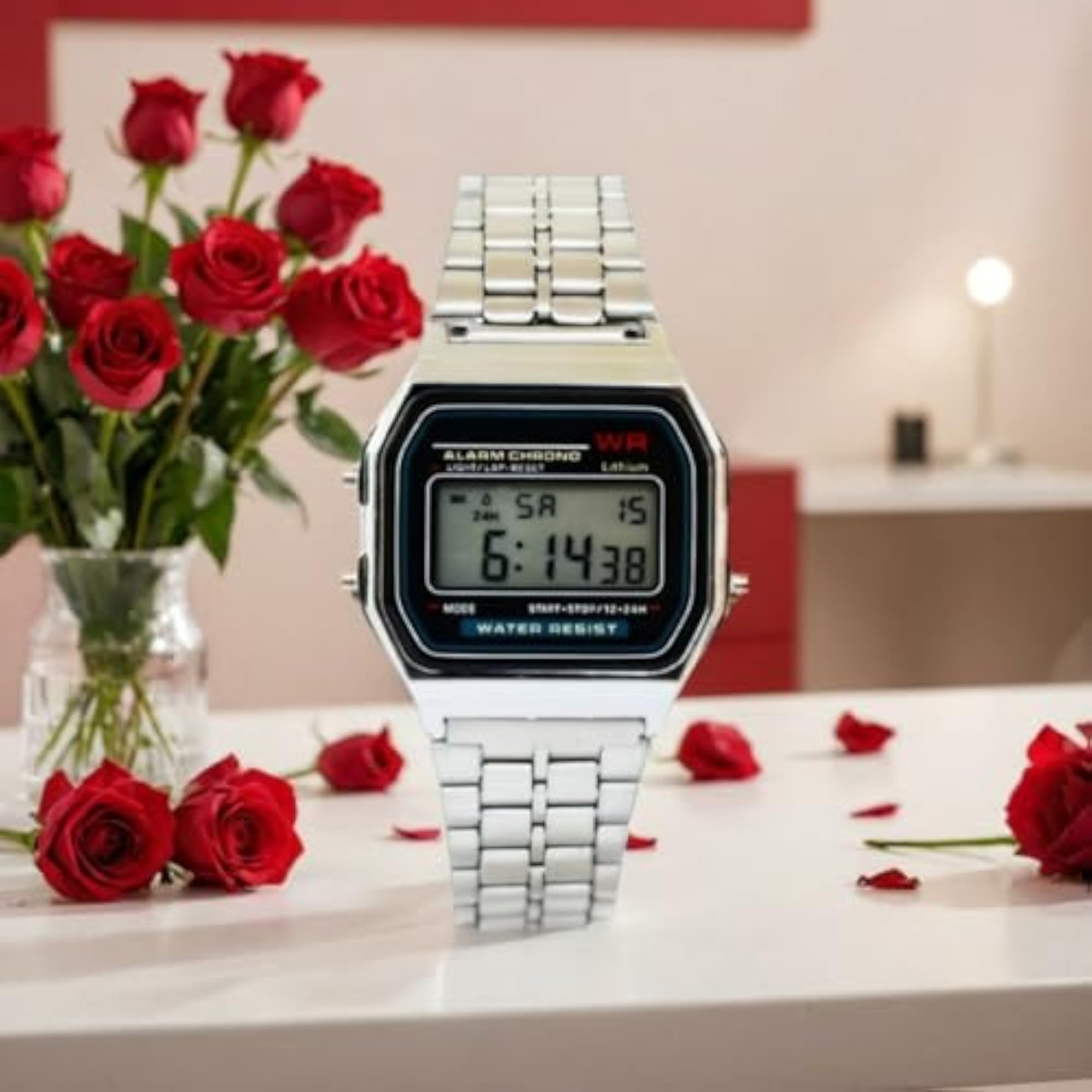 Unisex Multicolor Dial Waterproof Digital Watch