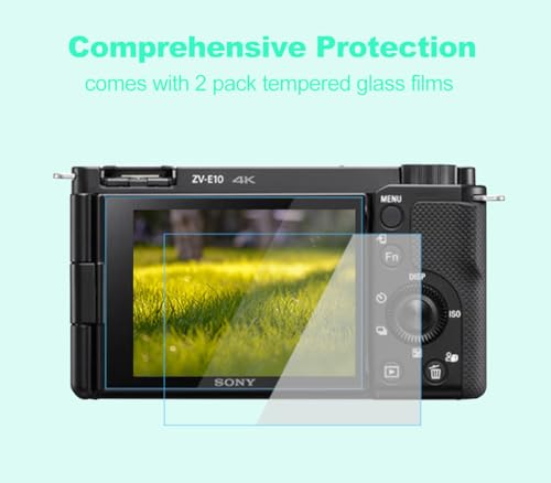Funda Silicona Suave para Cámara Sony ZV-E10 Color Verde miniatura 3