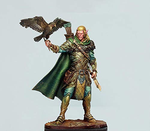 Figura de resina modelo militar 1:24 sin pintar miniatura 1