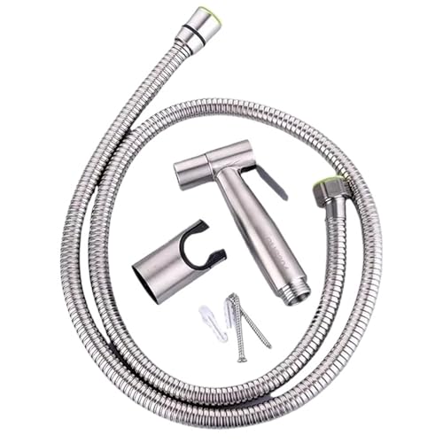 Grifo para bidé autolimpiante de acero inoxidable negro para una higiene íntima impecable