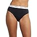 Hanes Originals Women's Underwear Hi-Leg Pack, Stretch-Cotton Hi-Leg Panties, Basic Assorted Colors, 6-Pack