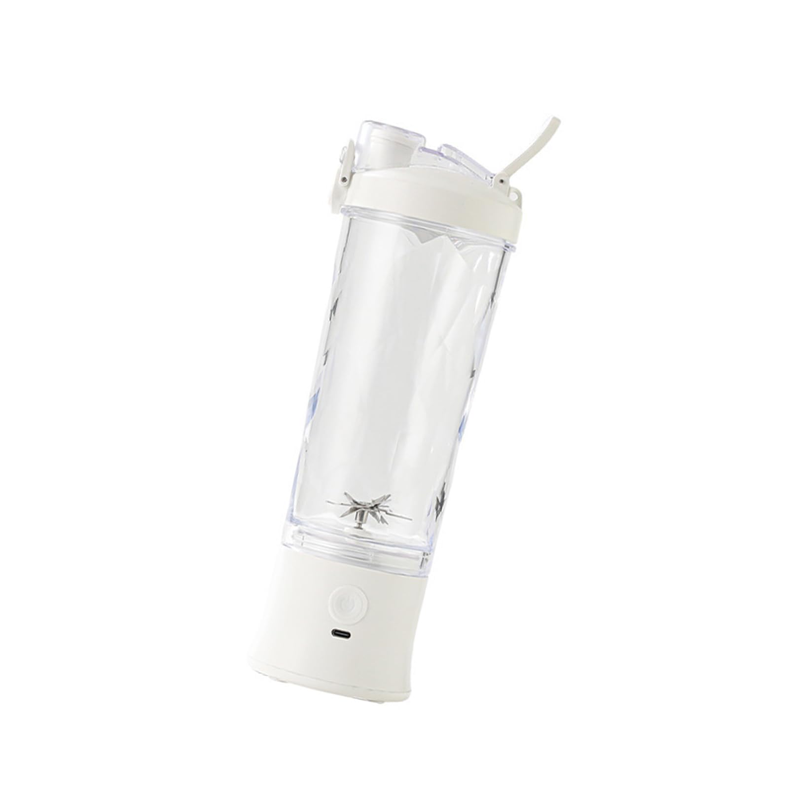 Mekalero Compact Portable Juicer with Quick Rechargeable Feature for Juices On-the-Go Gym Combiner