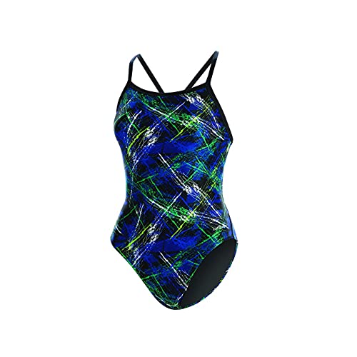 Dolfin XtraSleek Eco Destroyer V-2 Back Blue/Green