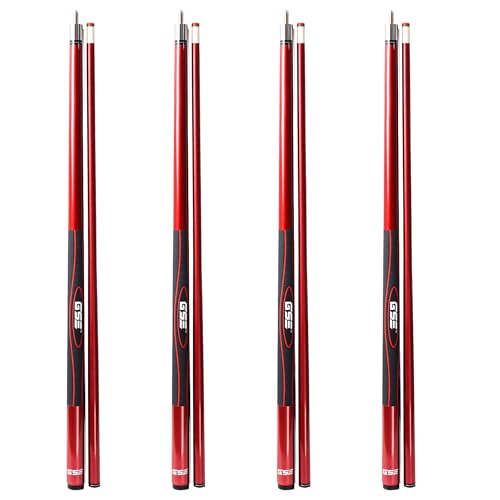 GSE fiberglass graphite billiard cue stick 58" two-piece