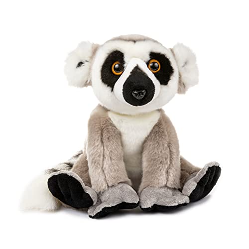 Wildlife Tree 12 Inch Stuffed Ring-Tailed Lemur Plush Floppy Animal Kingdom Collection #TOP1