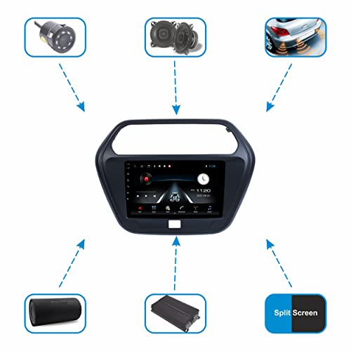Image of 9 Inches Advanced Car Radio Receiver Android System for Mahindra New Bolero 2021 with 2GB /32GB RAM & ROM, Gorilla Glass /Full HD Display /WiFi /GPS /SWC and HD Parking Camera