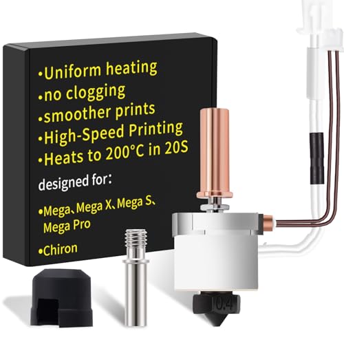 I3 Mega Hotend Keramik Heizblock: Kompatibel für Anycubic I3 Mega X/S/Pro 3D Drucker Druckkopf, Hohe Geschwindigkeit Drucken, Schnelle Erwärmung,Geeignet für PLA, ABS, PETG Filament, von SAPLUSREPRAP I3 Mega Hotend Keramik Heizblock: Kompatibel für Anycubic I3 Mega X/S/Pro 3D Drucker Druckkopf, Hohe Geschwindigkeit Drucken, Schnelle Erwärmung,Geeignet für PLA, ABS, PETG Filament, von SAPLUSREPRAP