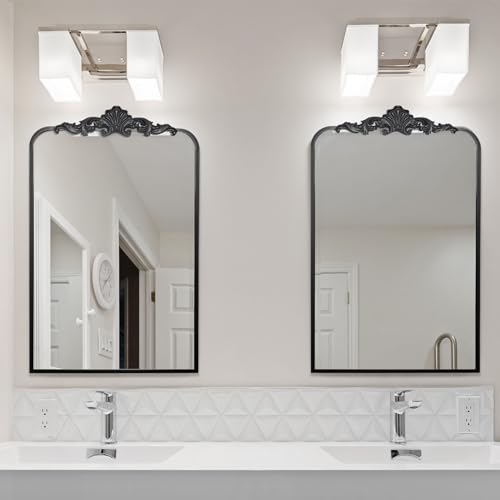 Ruomeng-Traditional-Wall-Mirror-Black-Bathroom-Mirror-Baroque-Inspired-Wall-Decor-Accent-Mirror-for-Vanity-Entryway-and-Living-Room-19-x-305 Ruomeng Traditional Wall Mirror Black Bathroom Mirror Baroque Inspired Wall Decor Accent Mirror for Vanity Entryway and Living Room 19 x 305