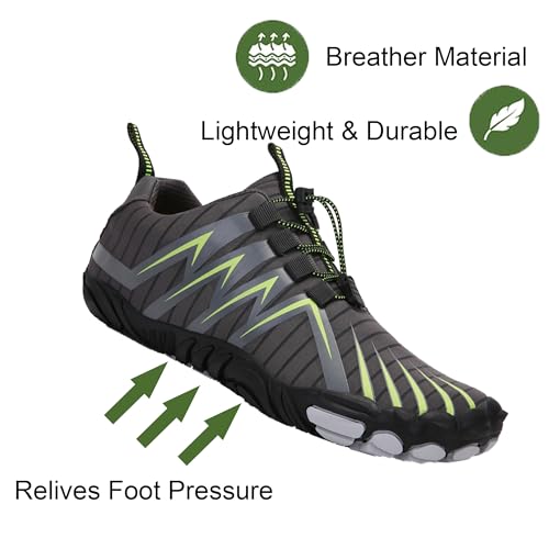 Wide Toe Box Hiking Shoes for Men Zero Drop Minimalist Design Barefoot Shoes Trail Running for Walking Workout Outdoor Activities2