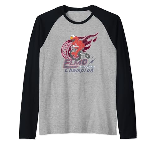 T-shirt baseball Elmo Sesame Street pour un look confortable et stylé