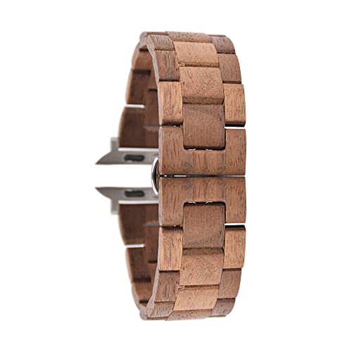 EdwardKwok Wooden Apple Watch Band (Walnut, 38–42mm)