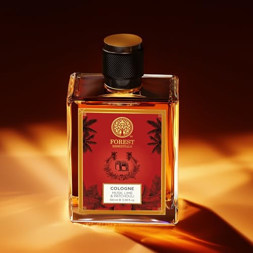 Image of Cologne - Musk, Lime & Patchouli | Long Lasting & Sophisticated scent | With Skin Nourishing Ingredients