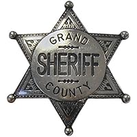 Denix - Placa de Sheriff Grand County, Color níquel