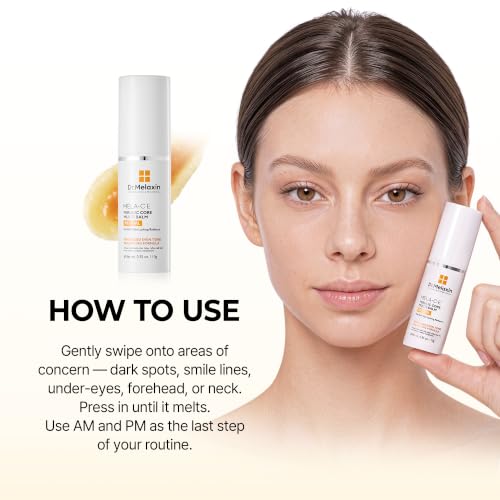 Image of Dr.Melaxin Mela-C.E Ferulic Core Multi Balm Dark Spots, Dark Circles & Fine Lines, Vitamin C.E + Ferulic Acid, Retinal, Korean Anti-Aging Glow Treatment Stick, 0.35 oz, 10g