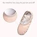 Stelle Ballet Shoes for Girls Boys Close-Fit PU Professional Dance Slippers for Toddler/Little Kid/Big Kid(Ballet Pink,9MT)