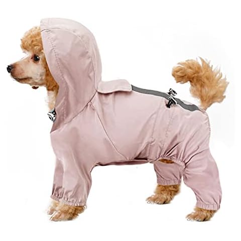 Jodsen Impermeable para Perros con Capucha XXL Cover