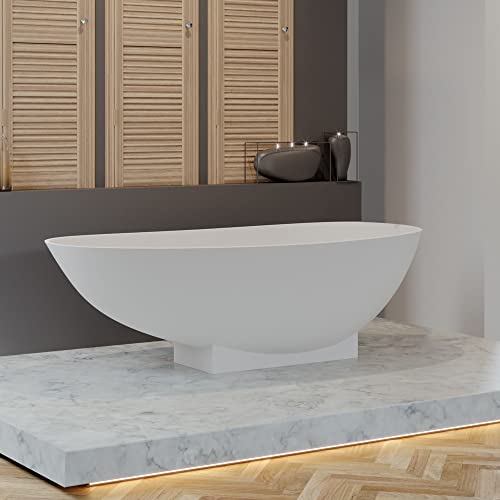 71" Cultured Marble Pedestal Tub-"Jefferson" #TOP28