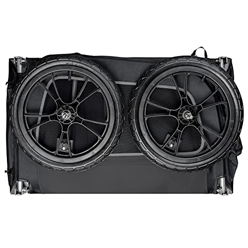 Image of Retrospec Rover Waggin Pet Bike Trailer, Small and Medium Sized Dogs Bicycle Carrier, Foldable with 16 Inch Wheels