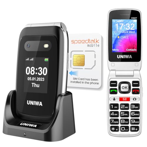 UNIWA V202T 4G Flip Phone