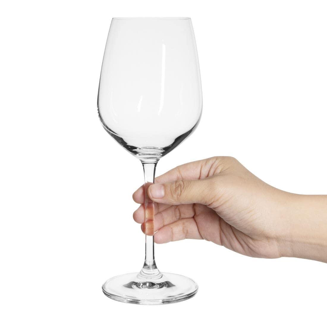 Olympia - Juego de 6 copas de vino (365 ml/215 x 85 mm), diseño de bar de restaurante