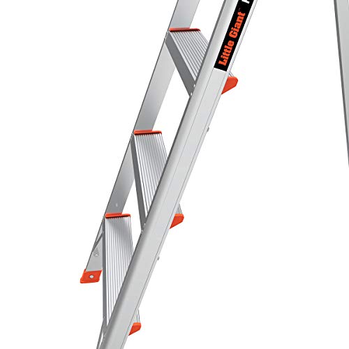 Little Giant Ladders, Flip-N-Lite, 6-Foot, Stepladder, Aluminum, Type 1A, 300 lbs Rated (15270-001)