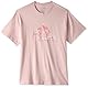 adidas Damen CAMO Graphic Tee, Sandy pink, XXS
