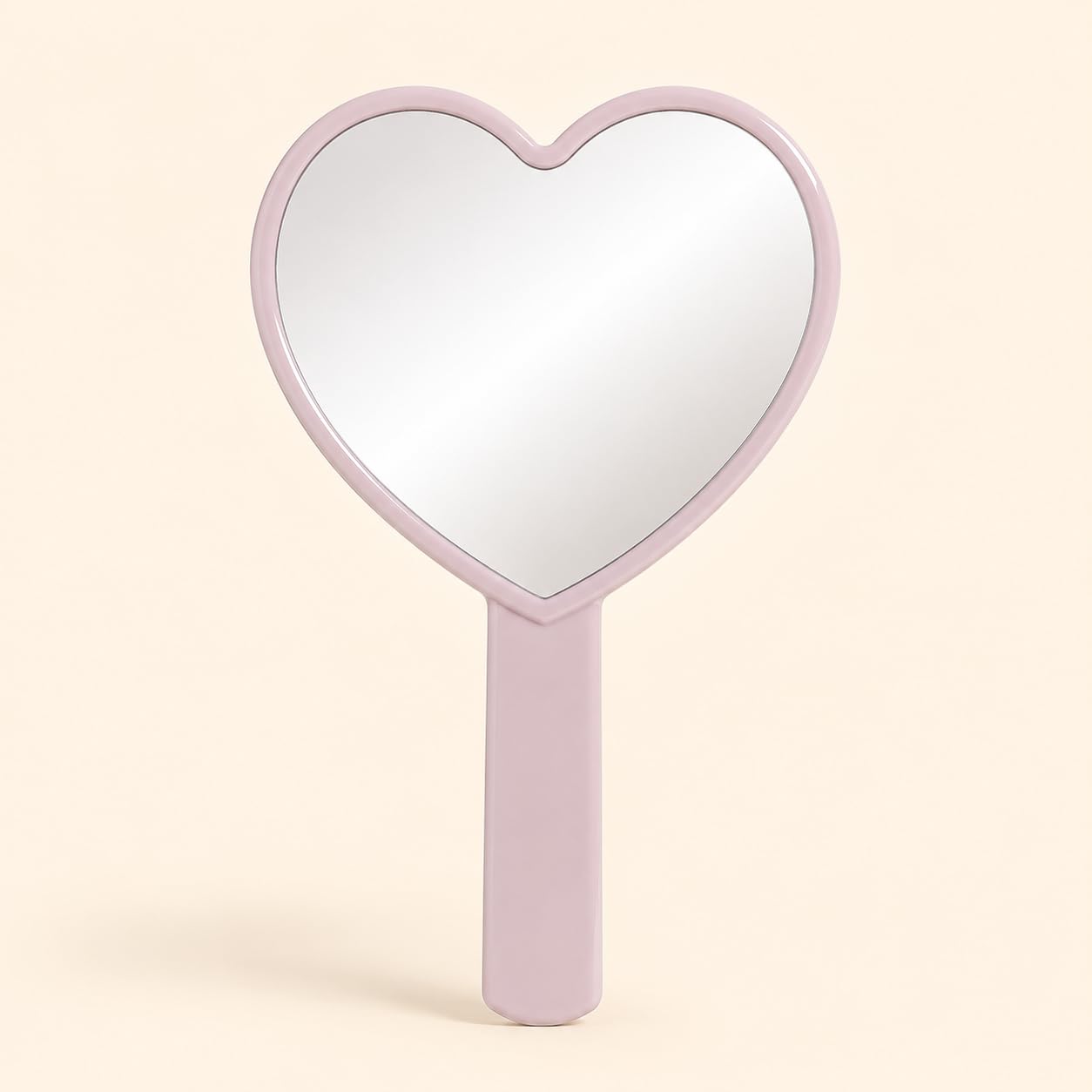 Heart Shape Handheld Makeup Mirror with Handle | Portable Cosmetic Hand Mirror for Women Girls | Cute Vanity Mirror for Daily Makeup, Skincare & Travel-picture-51