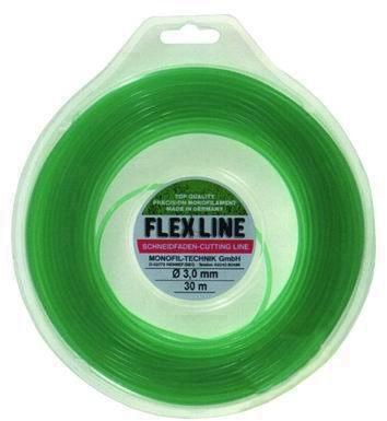 Flexline - Hilo para desbrozadoras, redondo, 45 m, diámetro de 3,3 mm
