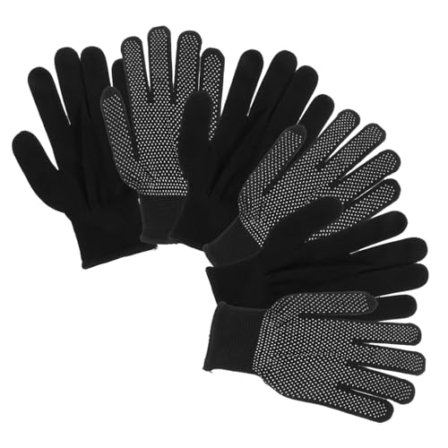 Holibanna 3Pairs Breathable Nylon Gloves of Elastic Sweat Outdoor Gloves for Climbing Cycling and Hiking Lightweight and Comfortable for Wear