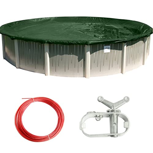 Cobertor Ovalado para Piscina de 30 x 15 pies miniatura 2