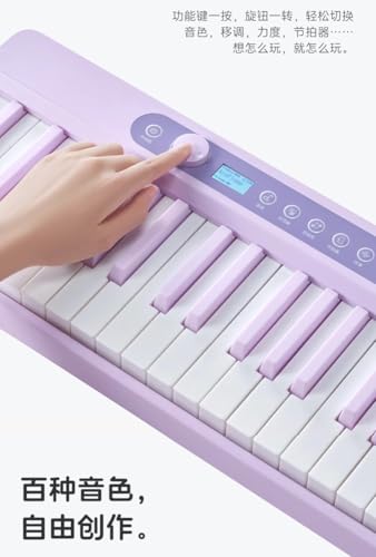 Piano électronique pliable 88 touches Violet Xinghai Tup Tup clavier compact
