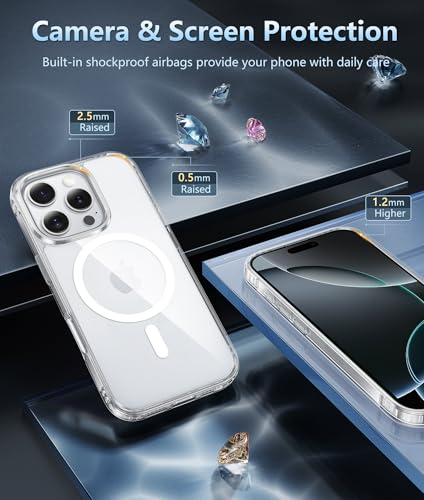 Coque iPhone 16 Pro antichoc militaire et magnétique haute qualité