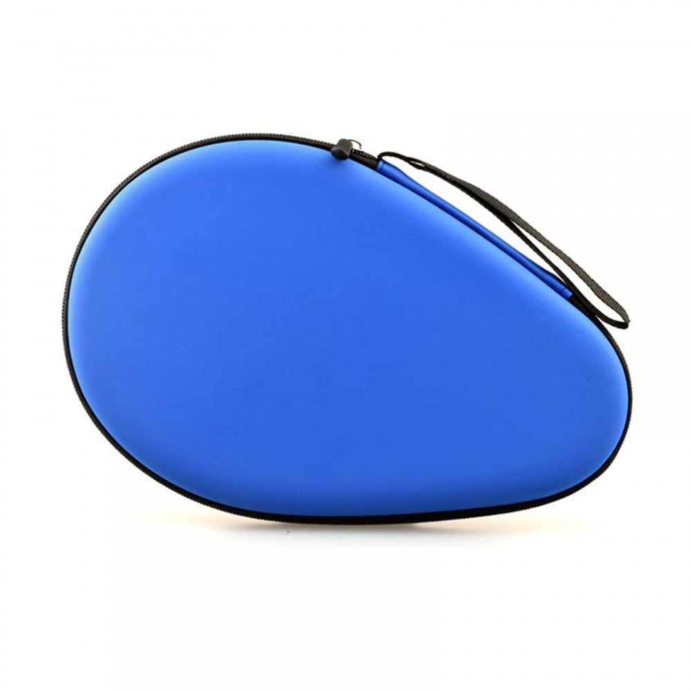 MiOYOOW Étui pour Raquette Tennis Table, Housse pour Raquette Ping-Pong à Coque Rigide étanche, avec Fermeture Éclair pour Raquettes de Ping-Pong