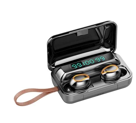 Image of ATEVON F9 TWS Wireless Earbuds - Bluetooth 5.0 in-Ear Headphones with Touch Control, Waterproof Sports Earphones with Charging Case & Hi-Fi Stereo Sound
