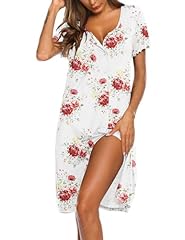 White With Red Flower