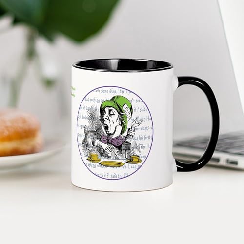 Taza de cerámica CafePress 11 oz blanca miniatura 4