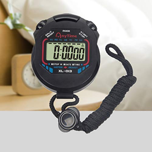 VICASKY Eletrônico Temporizador LCD Handheld Esporte Cronômetro Digital Cronômetro Cronógrafo Resist