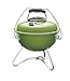 Weber Smokey Joe Premium Barbecue a Carbone, Maniglia per il trasporto, Ø 37 cm, Spring Green (1127704)