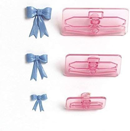 PME 139895 JEM Small Bow Cutters, Set of 3 Pink, Off-white, 14 x 2 x 18.5 cm - Image 5