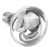 HEAwell 75W UVA + UVB Full Spectrum Sun Lamp Sunbathe Reptile Lizard Lamp UV Heating Lamp (75W)