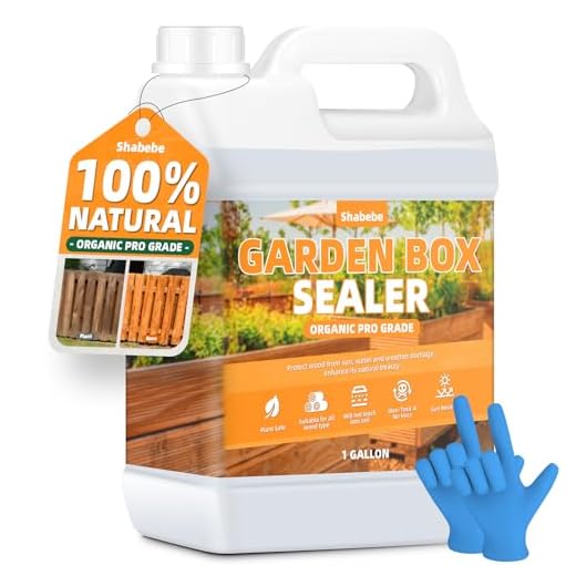 Shabebe Garden Box Sealer, 1 Gallon
