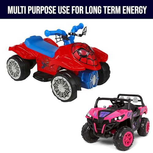 image for Casil 6V 4.5Ah Rechargeable SLA Battery – 6 Volt Replacement for Pow