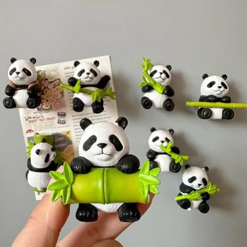 Imán decorativo magnético de pared con diseño panda miniatura 3